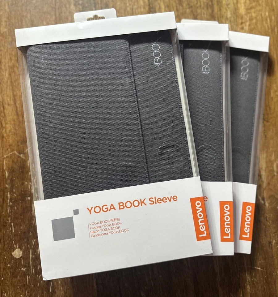 Lenovo ZG38C01303 Yoga Book Funda, Gris NUEVO Foto 4 de 4