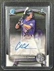 CHARLIE CONDON 2025 BOWMAN CHROME #CPA-CC AUTO 1ST PROSPECT ROCKIES