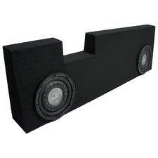 2001-2014 Ford F250 F350 Super Crew Truck Harmony F124 Dual 12 Sub Box Enclosure