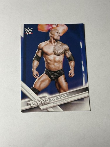 The Rock #1 2017 Topps WWE card