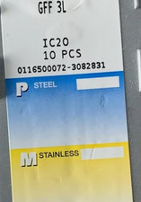 10  PCS  ORIGINAL  INSERTS  GFF 3L IC20