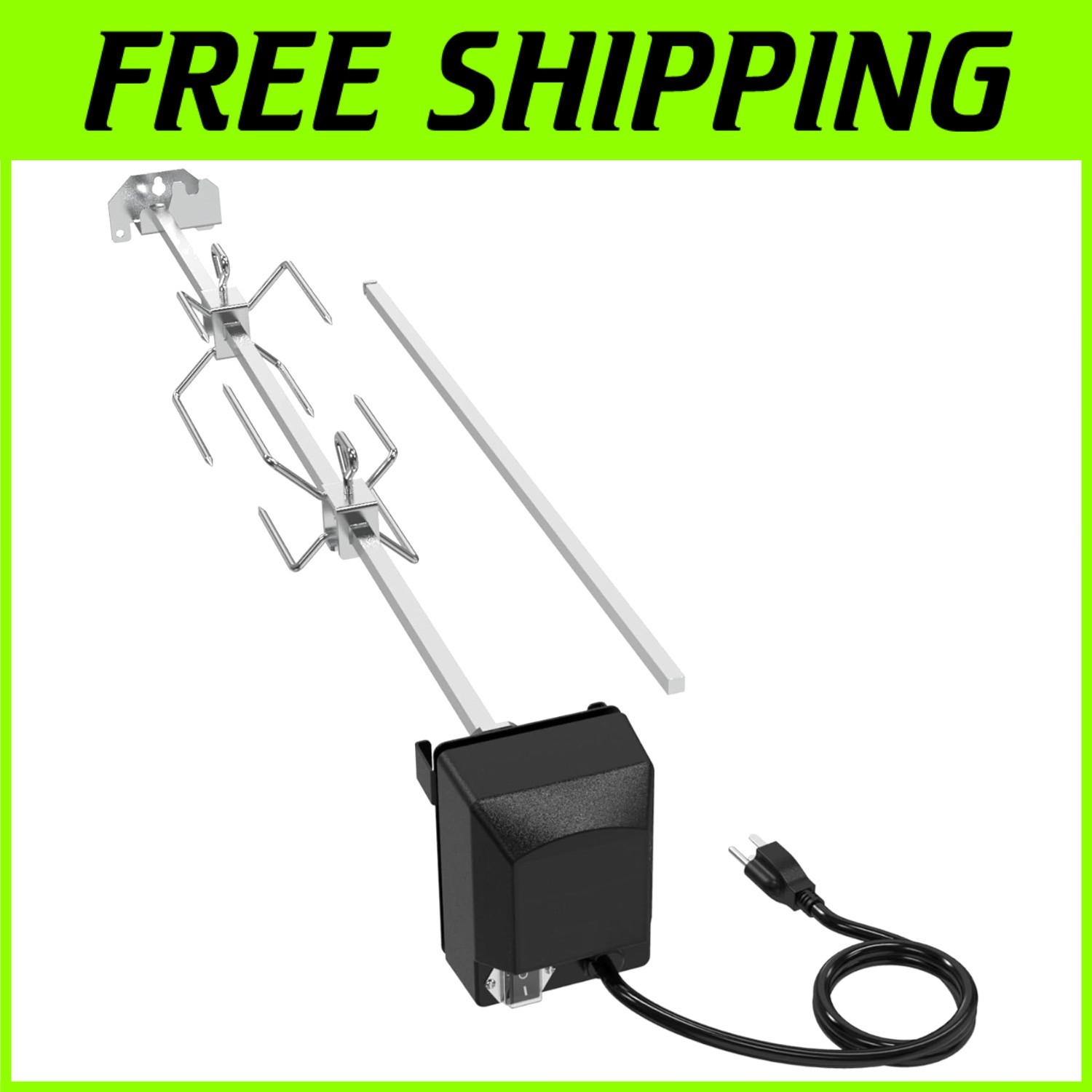 Stainless Steel Rotisserie for Masterbuilt Charcoal Grills