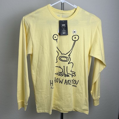 Vans X Daniel Johnston 'Hi, How Are You' Long Sleeve Shirt Yellow