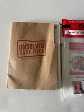 USED Unsolved Case Files Cold Case Murder Mystery Game HARMONY ASHCROFT