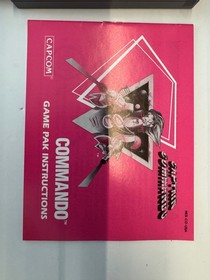 Commando Nintendo NES 1986 CIB Complete in Box! L@@K!