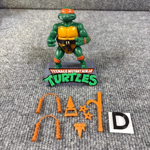 Vintage TMNT Ninja Turtles Michaelangelo Figure 1988 Original Complete Playmates