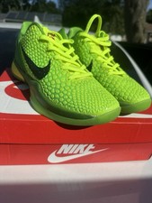 Size 7 - Nike Zoom Kobe 6 Protro Low Grinch for sale online | eBay