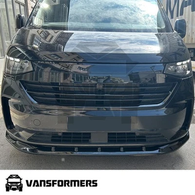VANSFORMERS Volkswagen Transporter Lower Front Splitter 2024+ T7 ABS (Style 5)