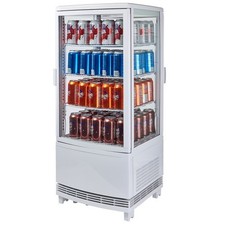 Winco CRD1 120V Countertop Refrigerated Beverage Display