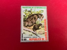 EQUATORIAL GUINEA 1974 USED AFRICAN ANIMALS MANGOSTA MONGOOSE