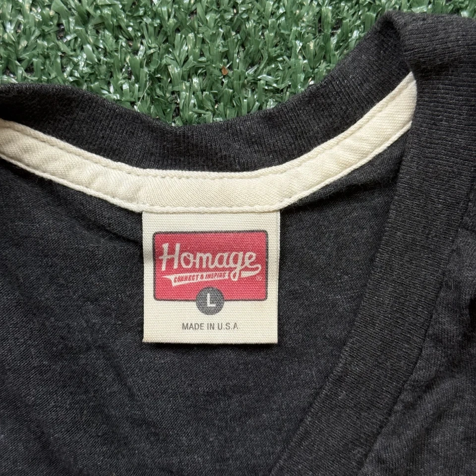 Camiseta Homage Scottie Pippen Gráfica Para Hombre Talla XL Negra Manga Corta Bulls Foto 2 de 4