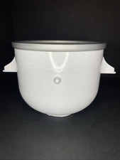 KitchenAid Icecream Froz Yogurt Mixing Bowl 2qt White Stand Mixer BOWL ONLY