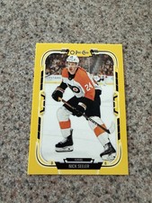 2025-26 O-Pee-Chee Hockey Yellow Nick Seeler #394 Philadelphia Flyers