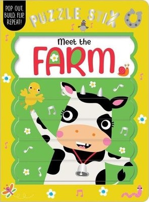 Christie Hainsby Meet the Farm (Puzzle Stix) (Kartonbuch)