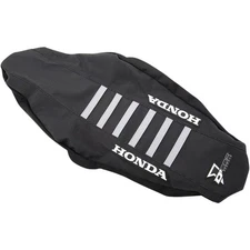 Dcor Factory Reinforced Seat Cover - Black Sides/Black Top with Gray 30-10-477