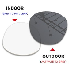 Transition Replacement Lenses for Ray-Ban Stories Round RW4003 48mm-NO Polarized