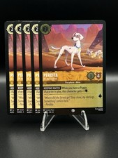Disney Lorcana Perdita On the Lookout x5 1 Cold Foil  4 Regular  14/204