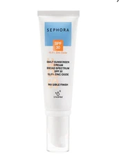 SEPHORA COLLECTION Invisible Finish Daily Mineral Sunscreen Cream SPF 30, 1.7 oz
