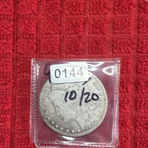 Morgan Silver Dollar 1884 Circulated Business Strike $1 0.9 Fineness Silver Coin