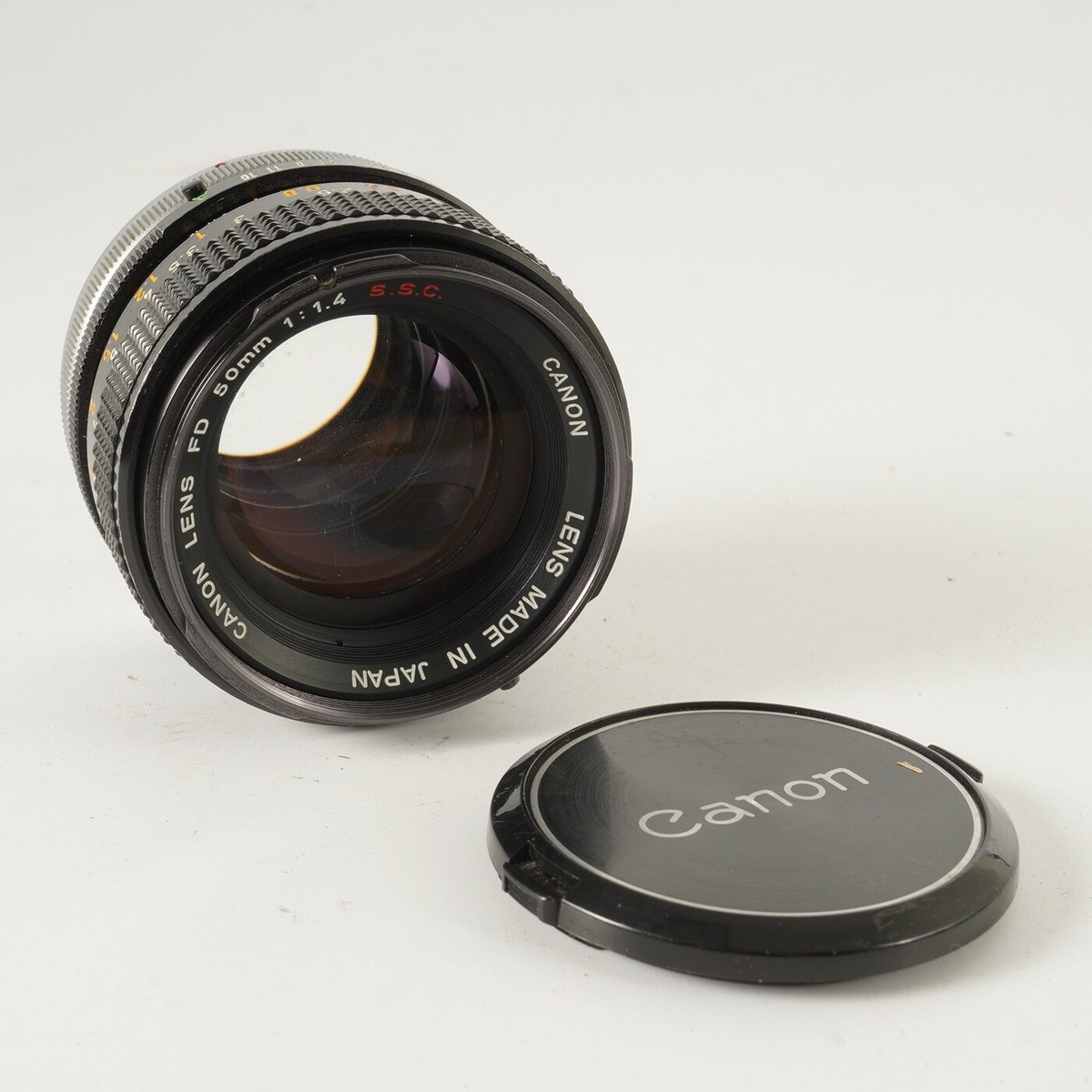 Canon FD 50mm Bayonet Mount Lens