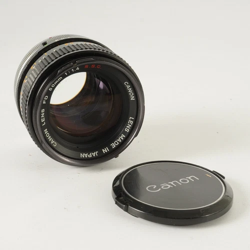 Canon FD 50mm f/1.4 S.S.C. Bayonet Mount Lens
