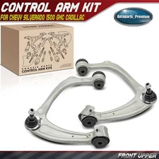 2Pcs Front Upper Control Arm & Ball Joint Assembly for Chevy Tahoe GMC Cadillac