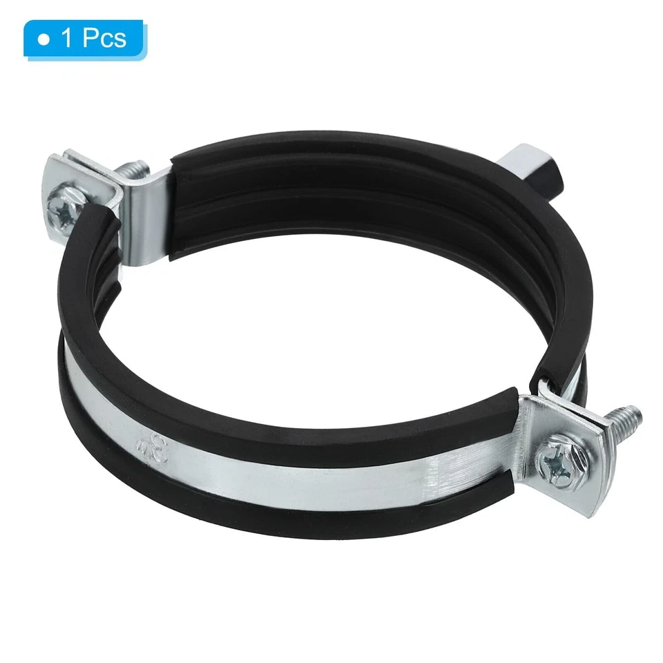 Split Ring Pipe Hanger, Adjustable Wall Mount Ceiling Mount Pipe Bracket Support - Image 4 of 4