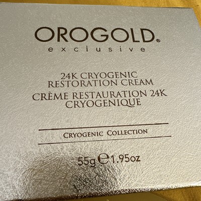 Orogold Cosmetics 24K Cryogenic Restoration Cream 1.95 oz White