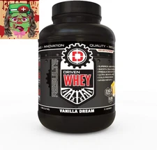 Driven WHEY- Grass Fed Whey Protein Powder: Delicious, Clean Protein Shake- Impr