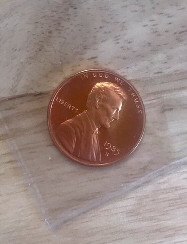 1985,1987 S Lincoln Memorial Pennies MS Uncirculated From Proof Sets Two Coins - Picture 4 of 13