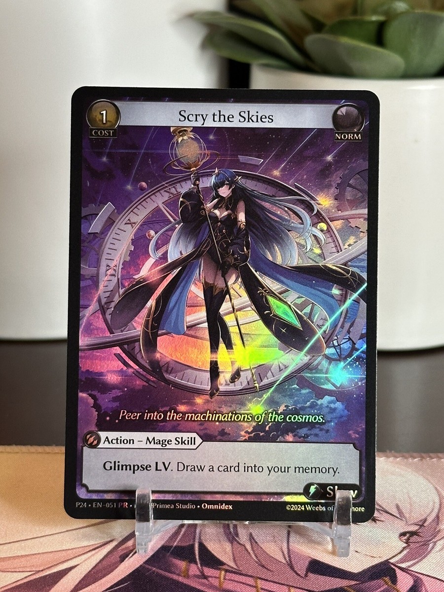 Grand Archive TCG Scry the Skies Foil P24 EN-051 Top 366
