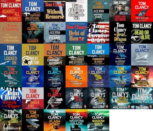 The JACK RYAN Series by Tom Clancy (41 Audiobook 800 hrs Collection) - 第 1/3 張圖片