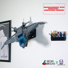 Halter Display Halterung passend f&uuml;r LEGO Marvel Der Quinjet der Avengers 76248