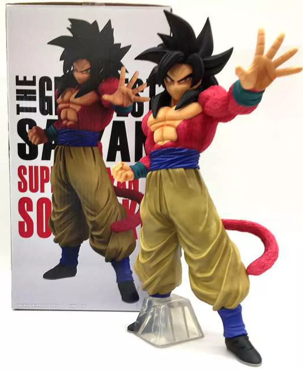  Bandai Hobby Standard Super Saiyan 4 Son Goku Dragon Ball GT  Action Figure (BAN214497) : Toys & Games