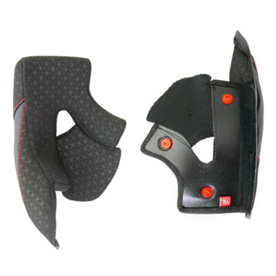 Paar Kissen Schwarz Grau Helm CGM 265 Lucky Größe Jm
