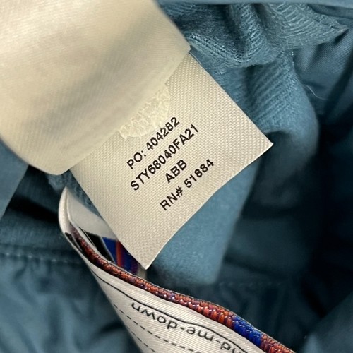 Patagonia Jacket Girls L Abalone Blue 4-in-1 Everyday Reversible Fleece Full Zip - Picture 15 of 16