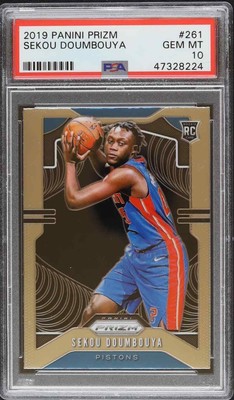2019 Panini Prizm Sekou Doumbouya #261 PSA 10 Rookie RC | eBay