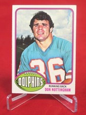 Don Nottingham TOPPS Football Card 1976 #134 NFL Near Mint 