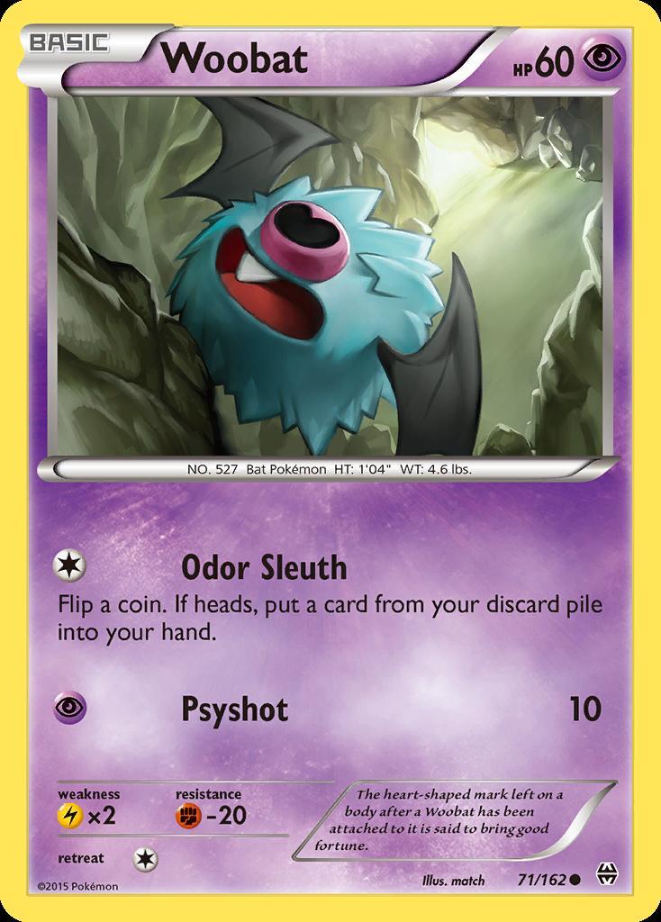 Pokemon Woobat (71/164) BREAKthrough LP