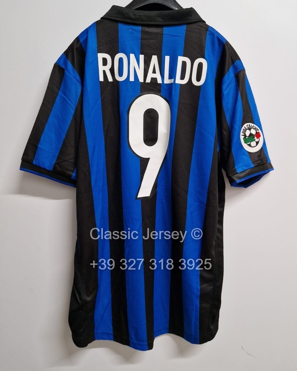 Inter Jersey 1998 1999 Ronaldo 9 The Phenomenon L | eBay