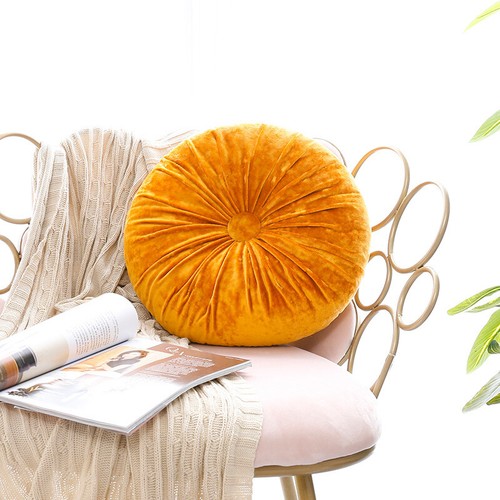 Cushion Velvet Cushions Luxury Diamante Chic Filled Scatter Cushion Round - Picture 23 of 33