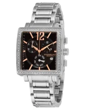 Stuhrling Original 316L 12111 3 Lady Regent Royale Chrono Swiss Womens Watch