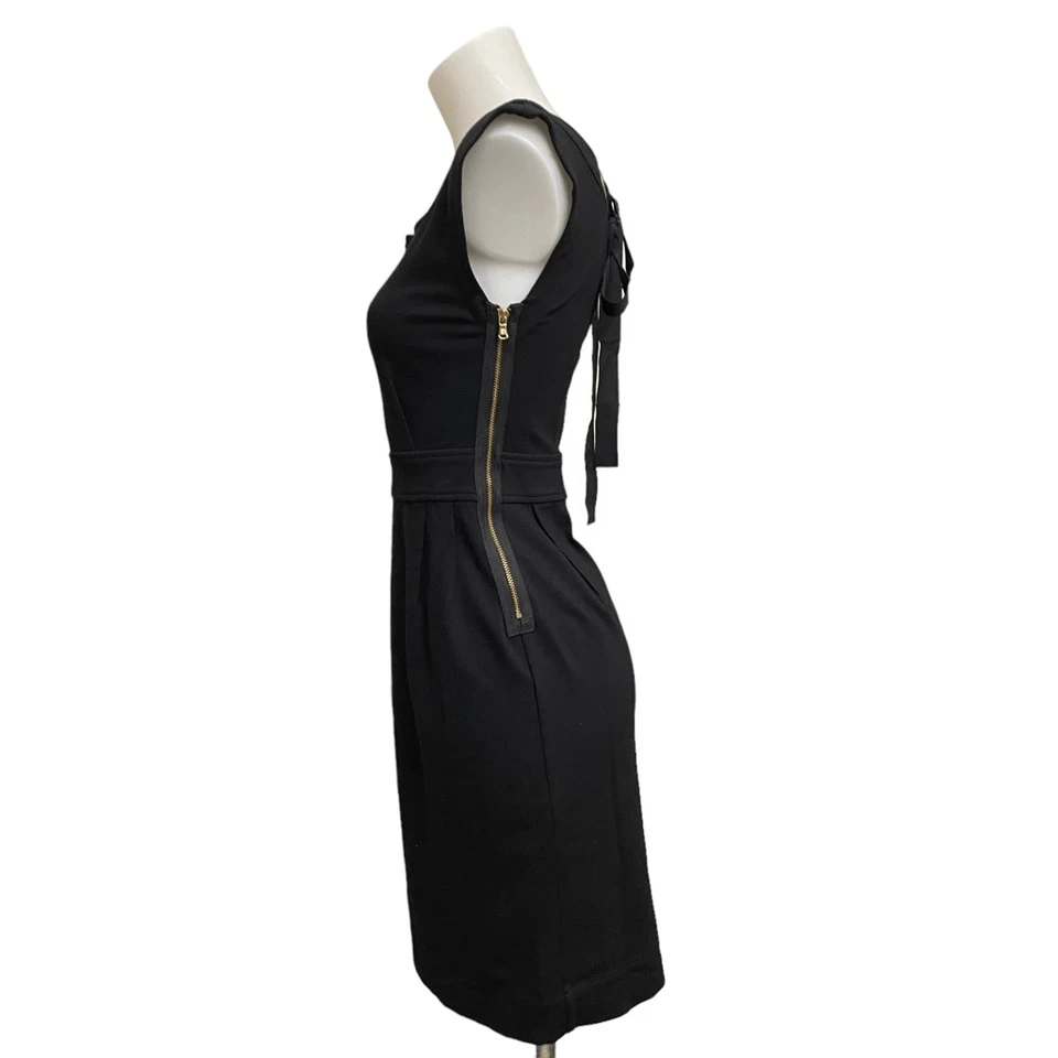 Marc by Marc Jacobs Black Mini Dress Cut Out Tie on Back A line dress size XS - Image 3 of 4