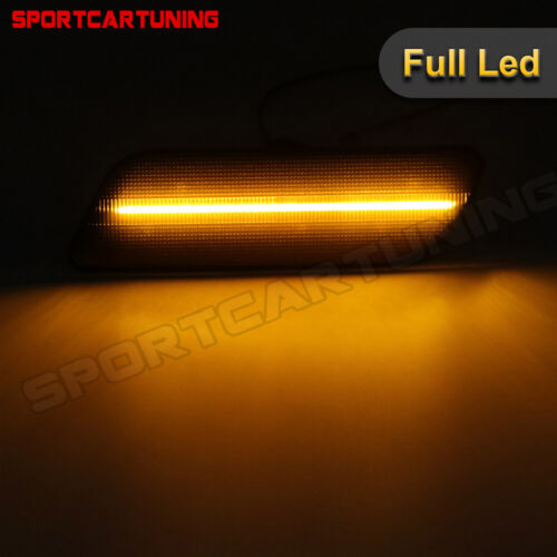 LED Bumper Side Marker Light For 98-04 Mercedes Benz SLK Class CLK320 W208 R170 - Picture 2 of 13