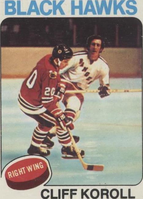 1975-76 Topps - Cliff Koroll #139 - 1 of 1