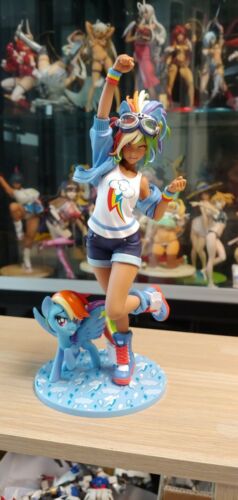 My Little Pony Rainbow Dash Bishoujo Multicolor PVC Action Figure New With Box - Picture 1 of 11
