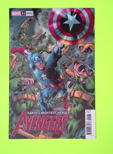 Avengers #51c Vol. 7 2022 Marvel Comics Variant 8.0 Comic Book A60-245