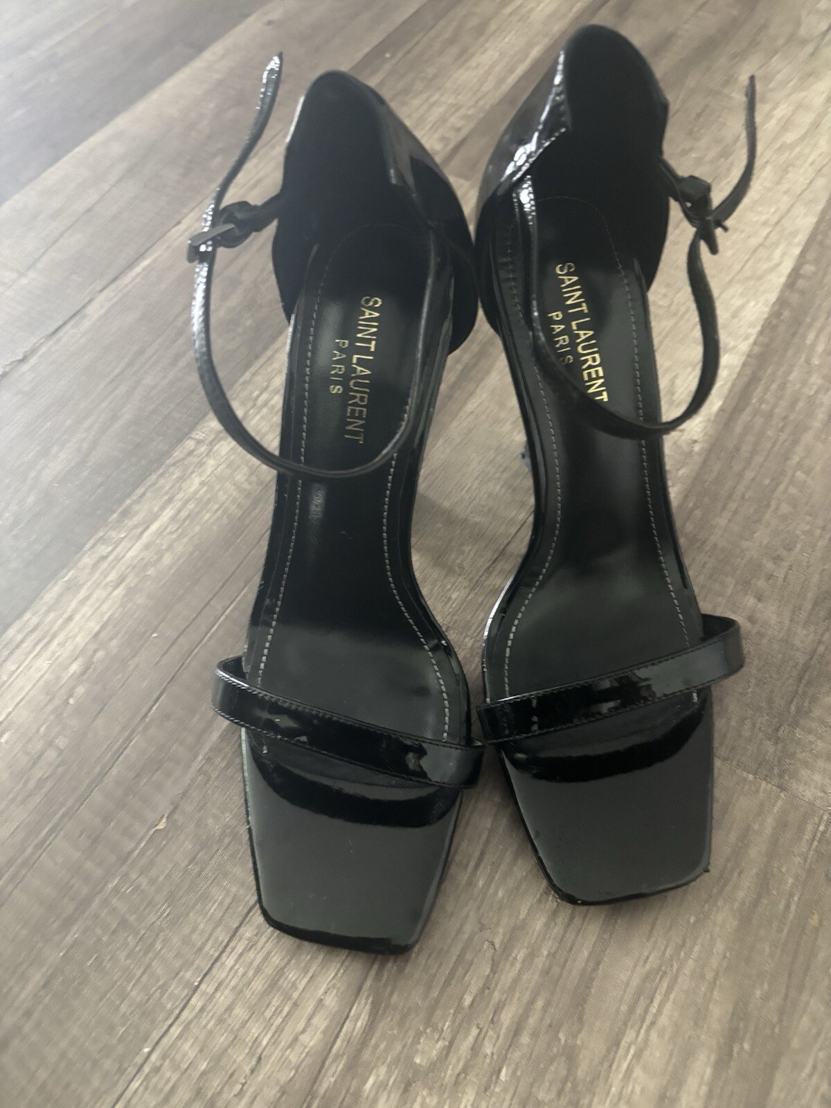 Sandalo Yves Saint Laurent Opyum in pelle nero taglia 40
