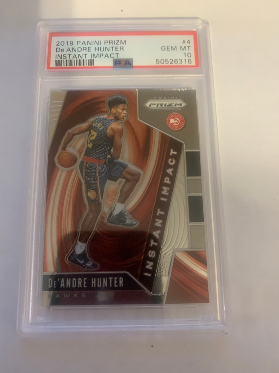 その他 De'Andre Hunter prizm RC auto PSA9 De'Andre Hunter 19/20 Panini Prizm Gold Autograph Rookie #05