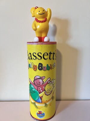 Extrem seltene Erstversion Bassett s Jelly Babies Pappröhre versiegelt 